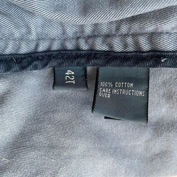 Vintage Polo Ralph Lauren Classic Polo Chino Cargo Shorts Men 42T Blue Y2K 9" - Picture 11 of 12